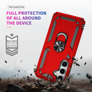 For Samsung Galaxy S25 5G Shockproof TPU + PC Phone Case(Red)