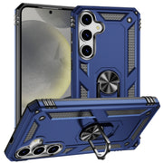 For Samsung Galaxy S25 5G Shockproof TPU + PC Phone Case(Blue)