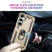 For Samsung Galaxy S25+ 5G Shockproof TPU + PC Phone Case(Gold)