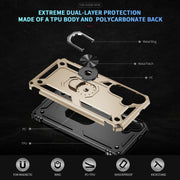 For Samsung Galaxy S25+ 5G Shockproof TPU + PC Phone Case(Gold)
