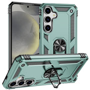 For Samsung Galaxy S25+ 5G Shockproof TPU + PC Phone Case(Dark Green)