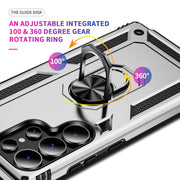 For Samsung Galaxy S25 Ultra 5G Shockproof TPU + PC Phone Case(Silver)
