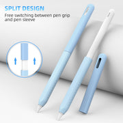 For Apple Pencil 2 / Pro DUX DUCIS Detachable Gradient Colorful Stylus Case(Gradient Blue)