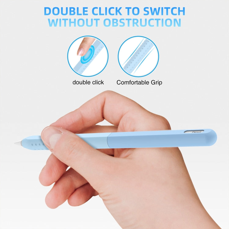 For Apple Pencil 2 / Pro DUX DUCIS Detachable Gradient Colorful Stylus Case(Gradient Blue)
