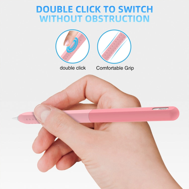 For Apple Pencil 2 / Pro DUX DUCIS Detachable Gradient Colorful Stylus Case(Gradient Pink)