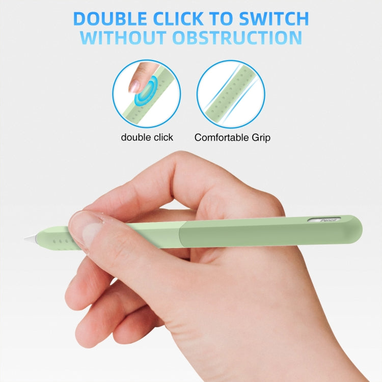 For Apple Pencil 2 / Pro DUX DUCIS Detachable Gradient Colorful Stylus Case(Gradient Green)