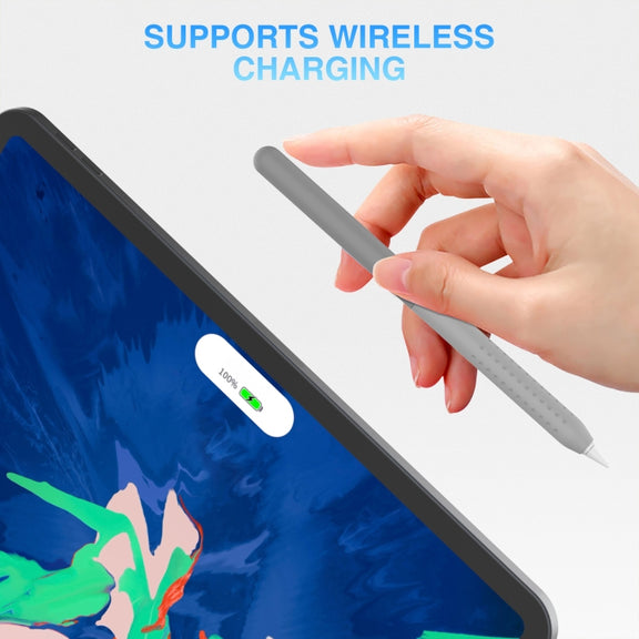 For Apple Pencil 2 / Pro DUX DUCIS Detachable Gradient Colorful Stylus Case(Gradient Grey)