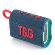 T&G TG396 Outdoor Portable Ambient RGB Light IPX7 Waterproof Bluetooth Speaker(Blue) - free shipping - PMC Jewellery - Order now!