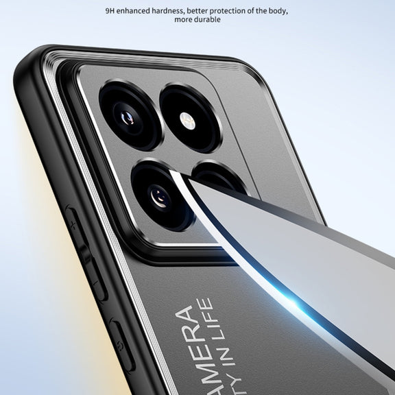 For Xiaomi 14 Frosted Metal Phone Case(Black)