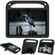 For Honor Pad X8 Handle Portable EVA Shockproof Tablet Case(Black)