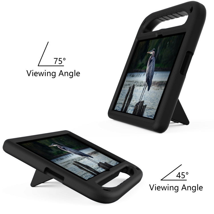 For Honor Pad X8 Handle Portable EVA Shockproof Tablet Case(Black)