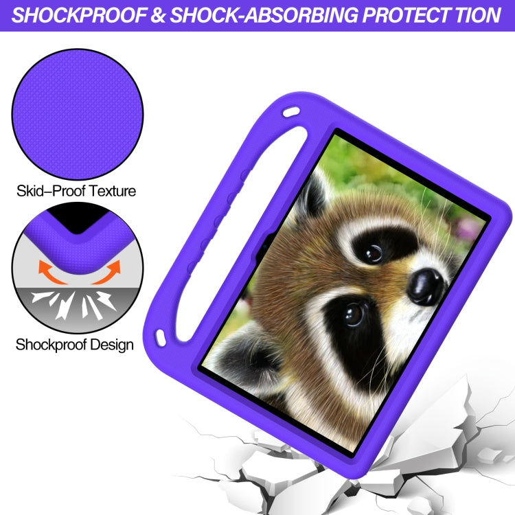 For Honor Pad X8 Handle Portable EVA Shockproof Tablet Case(Purple)