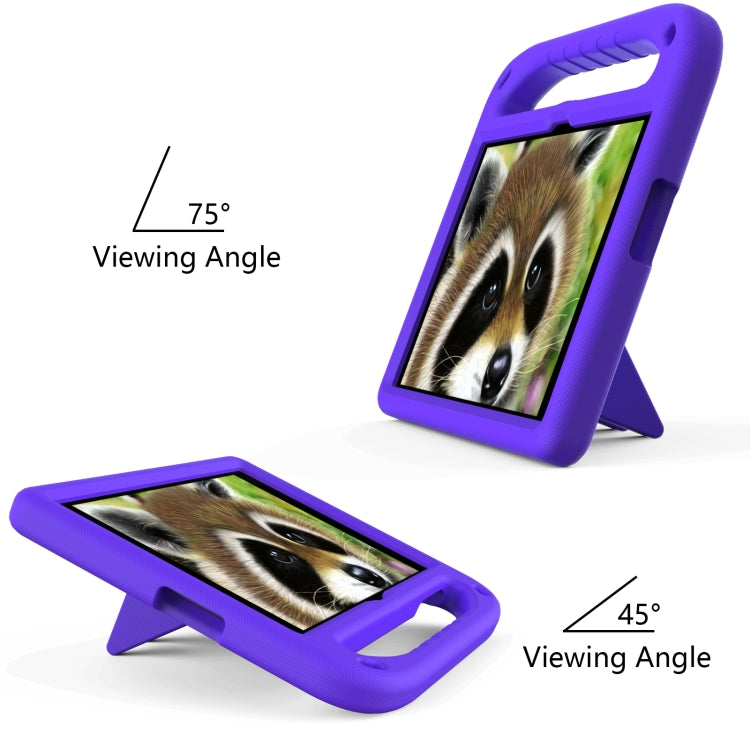For Honor Pad X8 Handle Portable EVA Shockproof Tablet Case(Purple)