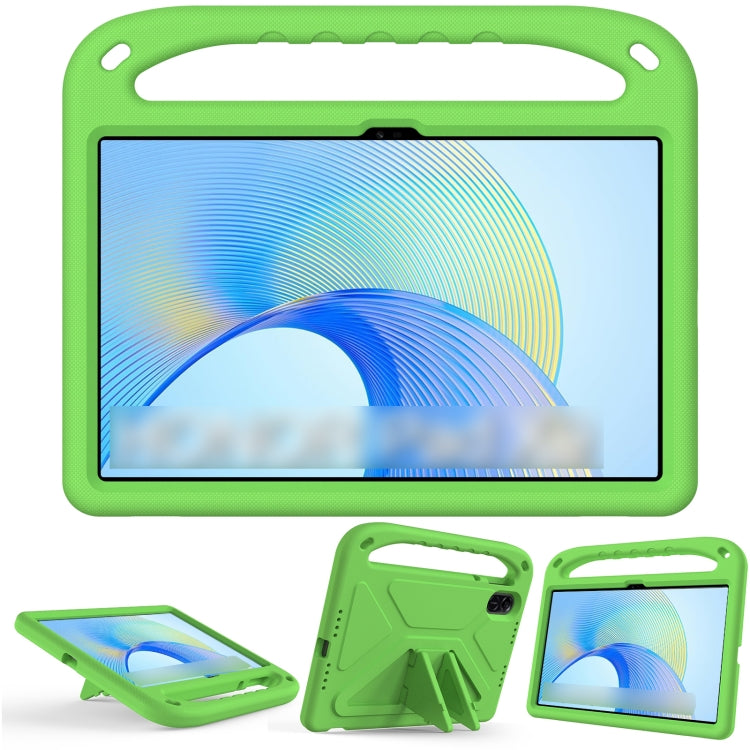 For Honor Pad X9 / X8 Pro Handle EVA Shockproof Tablet Case with Holder(Green)
