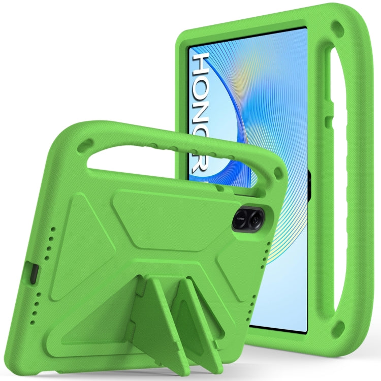 For Honor Pad X9 / X8 Pro Handle EVA Shockproof Tablet Case with Holder(Green)