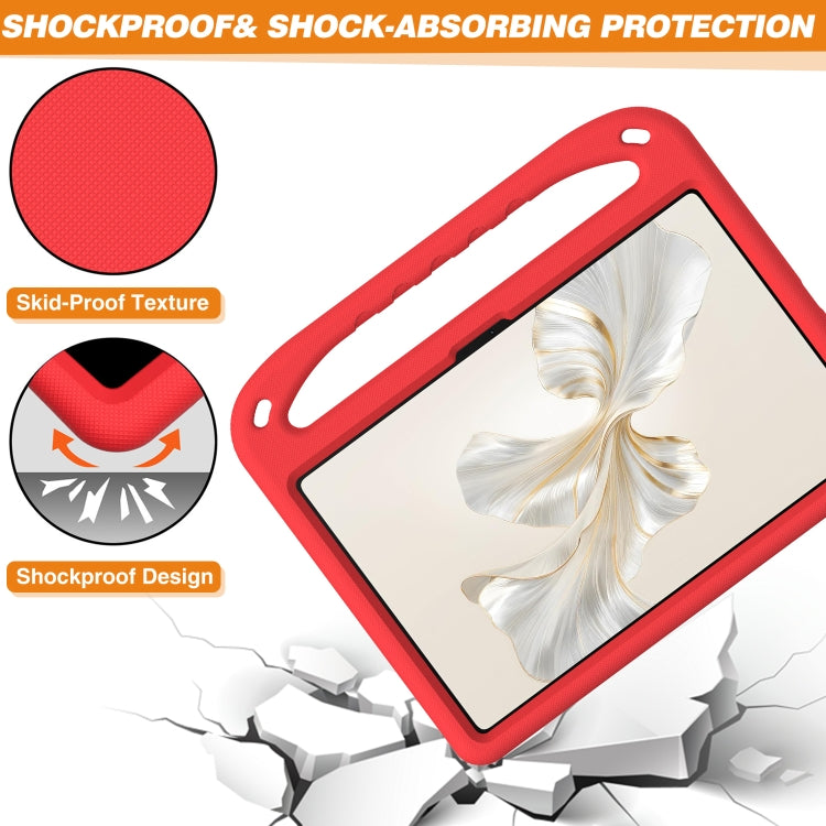 For Honor Pad 9 Handle Portable EVA Shockproof Tablet Case(Red)