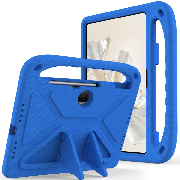 For Honor Pad 9 Handle EVA Shockproof Tablet Case with Holder(Blue)