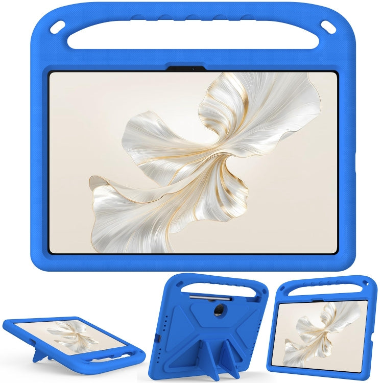 For Honor Pad 9 Handle EVA Shockproof Tablet Case with Holder(Blue)