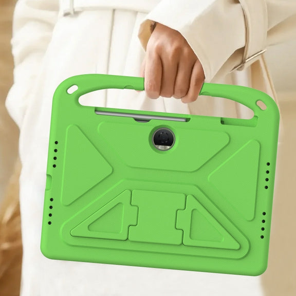 For Honor Pad 9 Handle Portable EVA Shockproof Tablet Case(Green)