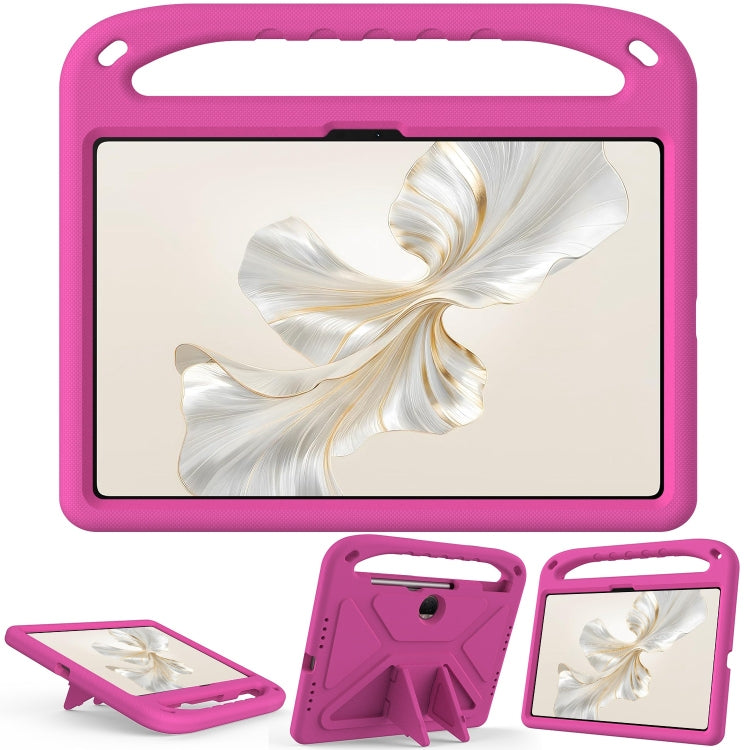 For Honor Pad 9 Handle Portable EVA Shockproof Tablet Case(Rose Red)