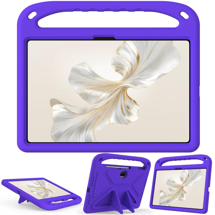 For Honor Pad 9 Handle Portable EVA Shockproof Tablet Case(Purple)