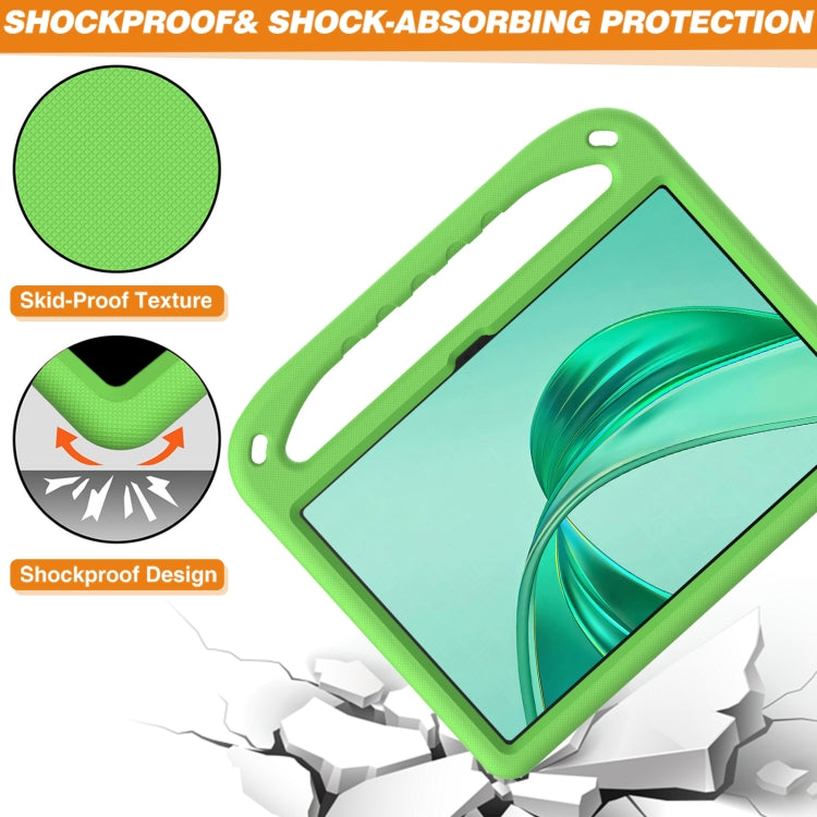 For Honor Pad X8a Handle Portable EVA Shockproof Tablet Case(Green)