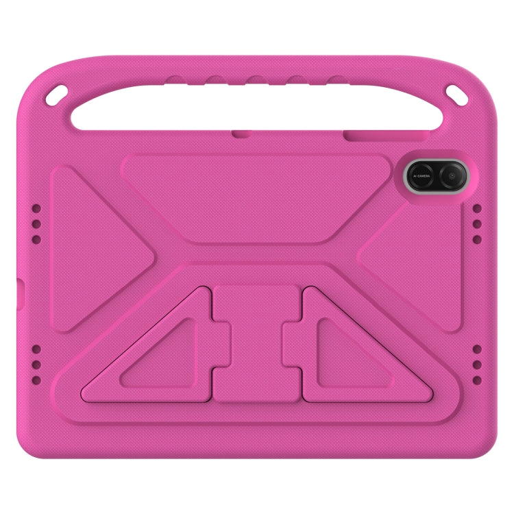 For Honor Pad X8a Handle Portable EVA Shockproof Tablet Case(Rose Red)