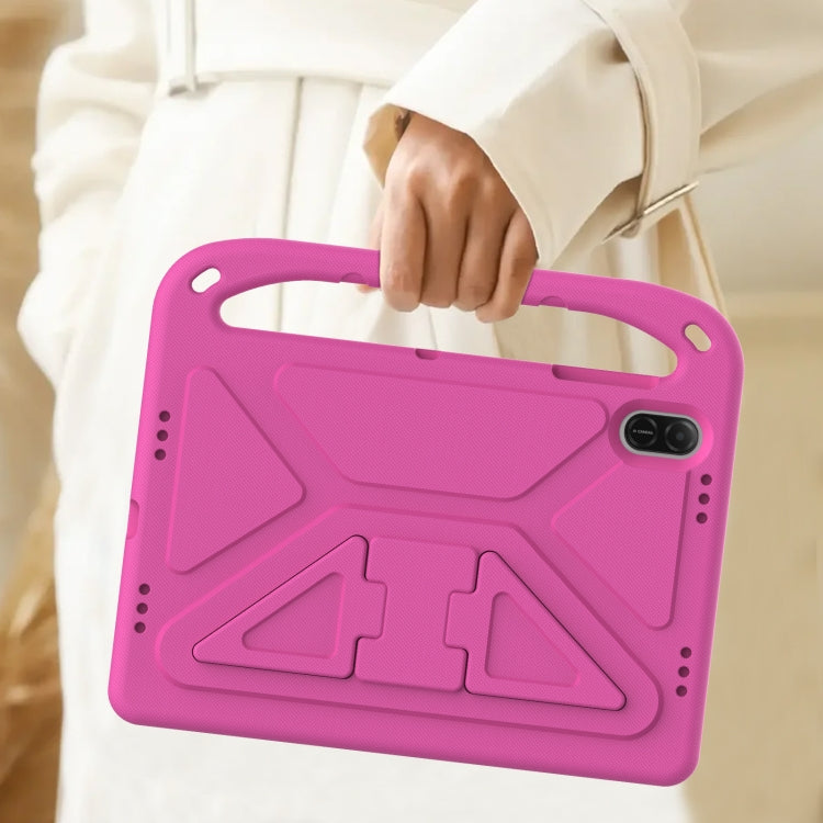 For Honor Pad X8a Handle Portable EVA Shockproof Tablet Case(Rose Red)