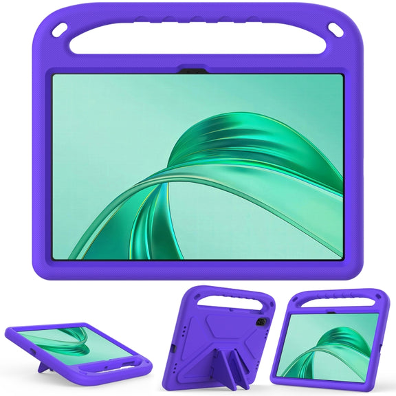 For Honor Pad X8a Handle Portable EVA Shockproof Tablet Case(Purple)
