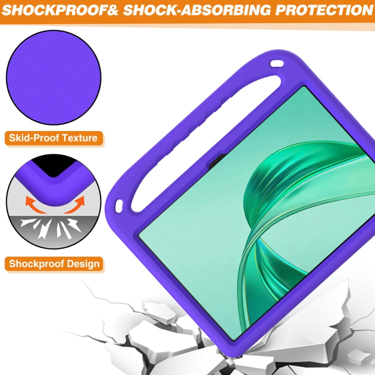 For Honor Pad X8a Handle Portable EVA Shockproof Tablet Case(Purple)