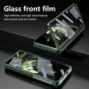 For OPPO Find N3 / OnePlus Open Integrated Frosted Electroplating Full Coverage Phone Case(Green)