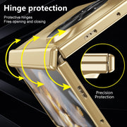 For OPPO Find N3 / OnePlus Open Integrated Frosted Electroplating Full Coverage Phone Case(Gold)
