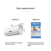 Do Not Take Dust-proof And Anti Direct Blowing Simple Wind Hanging Machine Air Conditioner Moon Cover, Size:Width 86 �� Thickness 20 �� Height 90cm(Flamingo)