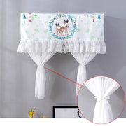 Do Not Take Dust-proof And Anti Direct Blowing Simple Wind Hanging Machine Air Conditioner Moon Cover, Size:Width 98 �� Thickness 20 �� Height 90cm(Round Leaf)