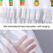 Do Not Take Dust-proof And Anti Direct Blowing Simple Wind Hanging Machine Air Conditioner Moon Cover, Size:Width 98 �� Thickness 20 �� Height 90cm(Round Leaf)