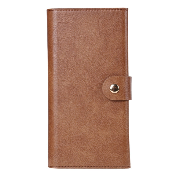 For iPhone 13 Pro Max ViLi GV Series MagSafe Magnetic Zipper Leather Phone Case(Brown)