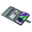 For iPhone 14 Plus ViLi GV Series MagSafe Magnetic Zipper Leather Phone Case(Green) - iPhone 14 Plus Cases by ViLi | Online Shopping South Africa | PMC TechLife | Buy Now Pay Later Mobicred