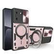 For Tecno Pova 5 CD Texture Sliding Camshield Magnetic Holder Phone Case(Pink) - free shipping - PMC TechLife - Order now!