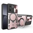For Tecno Camon 20 Pro 5G CD Texture Sliding Camshield Magnetic Holder Phone Case(Pink) - free shipping - PMC TechLife - Order now!