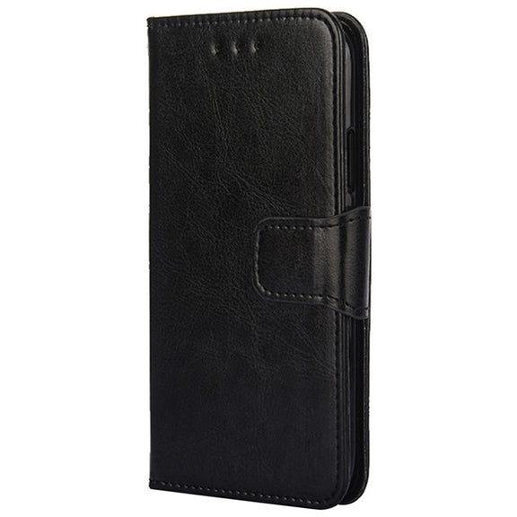 For Motorola Edge 5G 2024 Crystal Texture Leather Phone Case(Black)