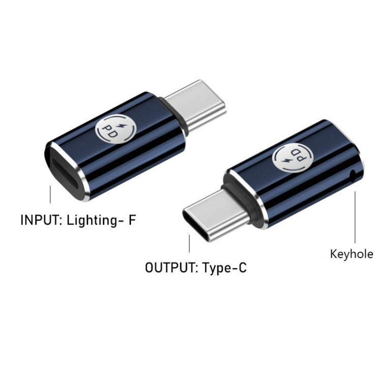 PD27W USB-C / Type-C to 8 Pin Adapter(Gray)