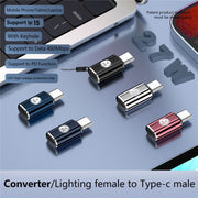 PD27W USB-C / Type-C to 8 Pin Adapter(Rose Red)