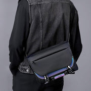 Cwatcun D85 Camera Bag Side Quick Access Camera Messenger Case Water-resistant Bag, Size:36.5 x 17 x 26cm Large(Black)