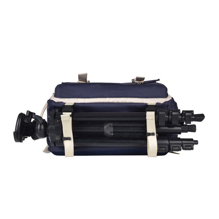 Cwatcun D87 Color Matching Camera Backpack Large Capacity Photography Bag, Size:40.5 x 35 x 20cm Large(Blue)