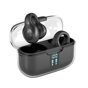 G91 Ear Clip Bone Conduction TWS Noise Reduction Bluetooth Earphone(Black)