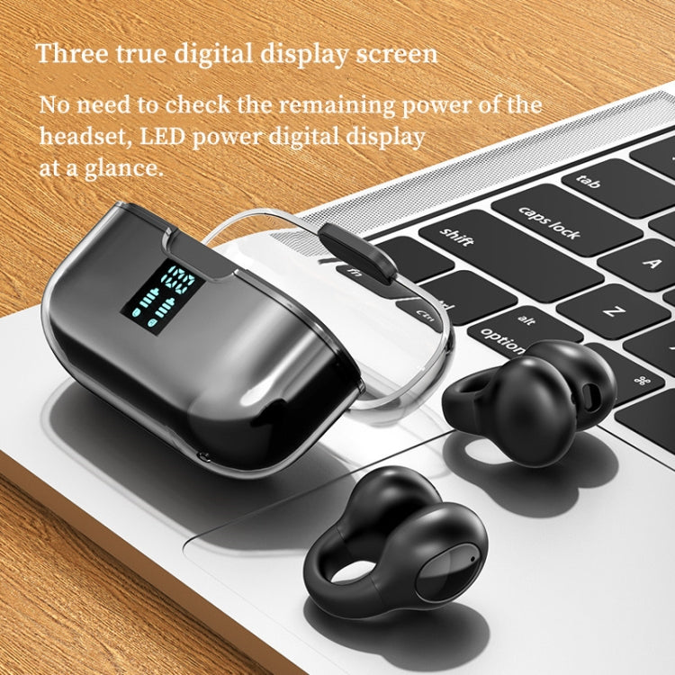 G91 Ear Clip Bone Conduction TWS Noise Reduction Bluetooth Earphone(Green)