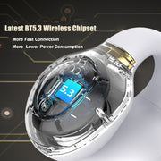 G91 Ear Clip Bone Conduction TWS Noise Reduction Bluetooth Earphone(Green)
