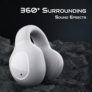 G91 Ear Clip Bone Conduction TWS Noise Reduction Bluetooth Earphone(Green)