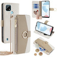 For Nokia C21 Crossbody Litchi Texture Leather Phone Case(White) - Nokia Cases by PMC TechLife | Online Shopping South Africa | PMC TechLife | Buy Now Pay Later Mobicred