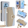 For Honor Magic5 Crossbody Litchi Texture Leather Phone Case(Blue) - Honor Cases by PMC TechLife | Online Shopping South Africa | PMC TechLife | Buy Now Pay Later Mobicred